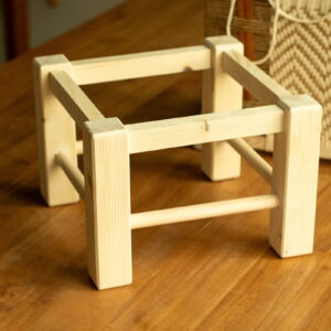Mini Stool Wooden Frame
